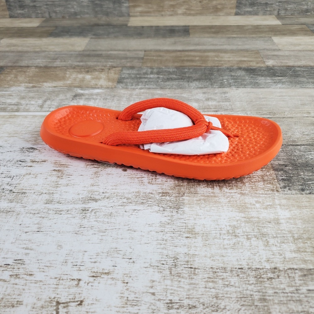 Allbirds Sugar Zeffers 2 Mens Sandal Sz 9 Comfort Buoyant Orange Thong Slip On